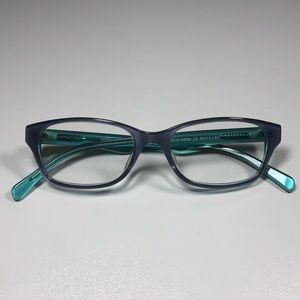 Zenni acrylic eyeglass frames purple & teal